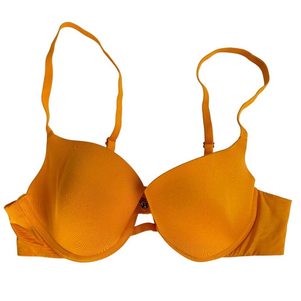 Savage X Fenty by Rihanna Microfiber T-Shirt Bra (Yellow Amber) - Size 34B